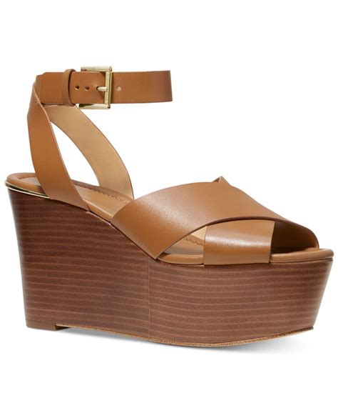 abbott sandals michael kors|Michael Michael Kors Women's Abbott Flatform .